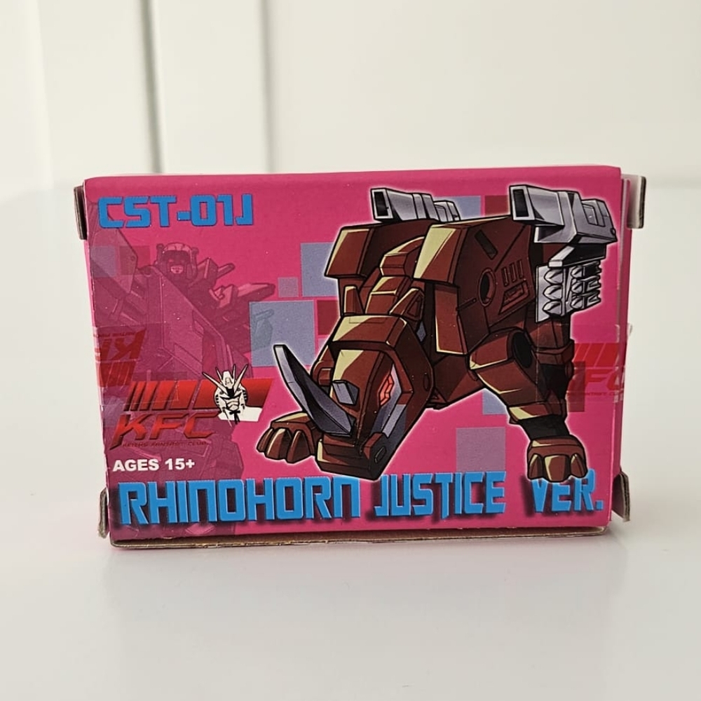 TRANSFORMERS (KFC) RHINOHORN JUSTICE VER. CST-01J
